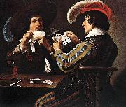 The Card Players Theodoor Rombouts